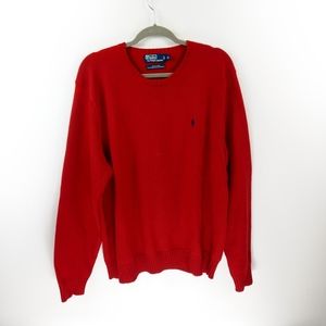 Vintage Mens Polo by Ralph Lauren Cotton Sweater